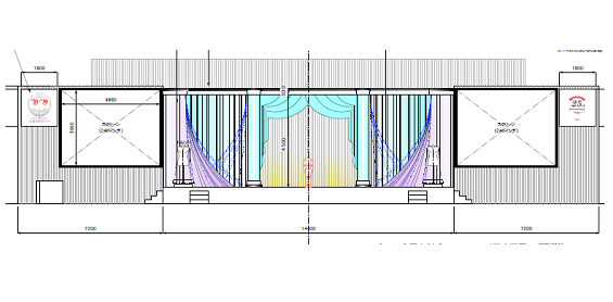 舞台立面図事例02