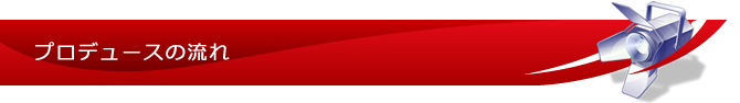 プロデュースの流れ